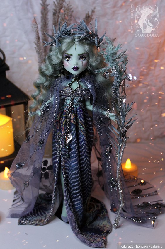 ООАК Monster high Монстер Хай Ведьма Сильвия