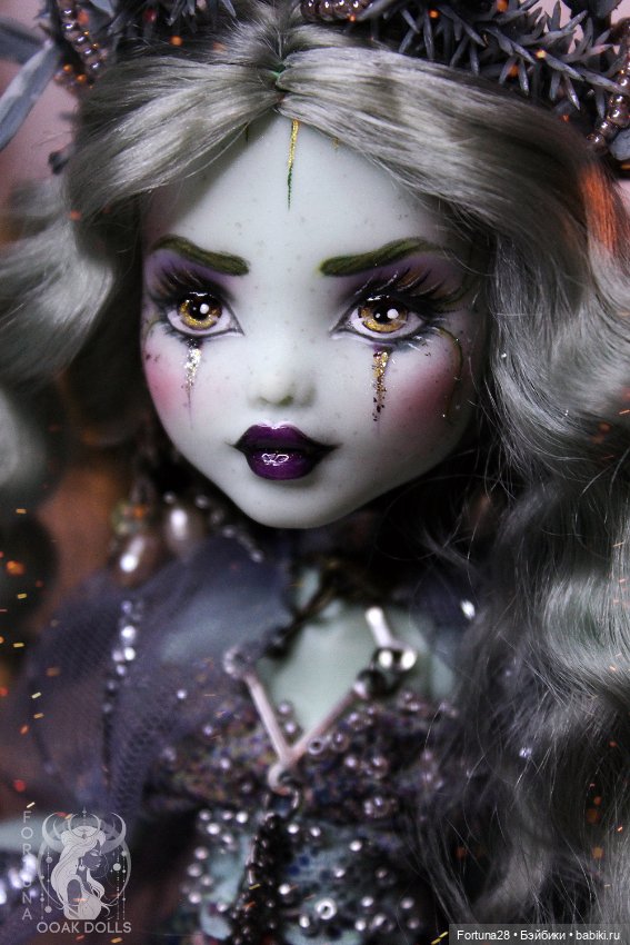 ООАК Monster high Монстер Хай Ведьма Сильвия (фото 8)