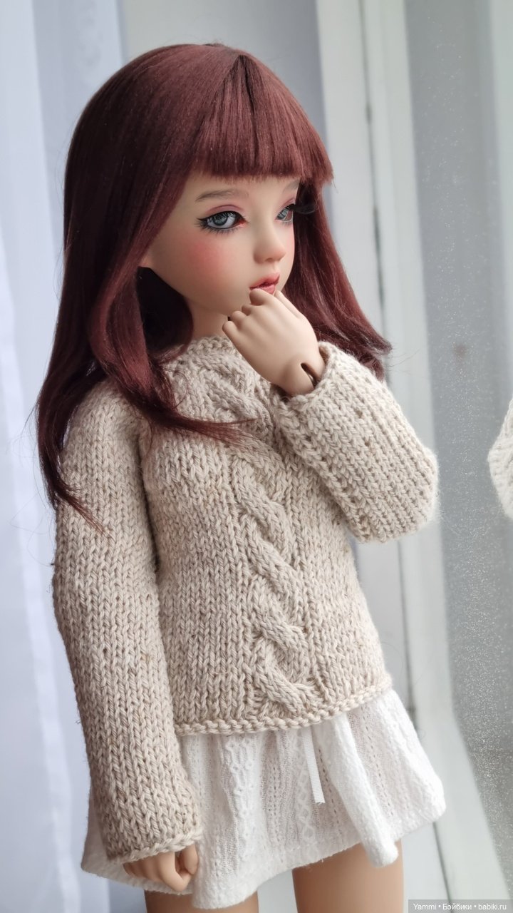 Парик 6-7 из акрилового мохера для БЖД (фото 3)