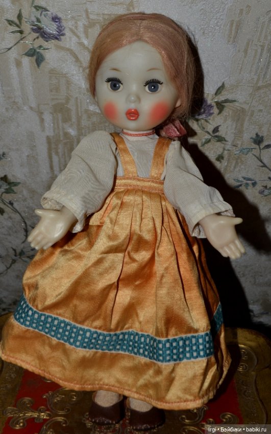 Кукла советская Машенька,Ленигрушка,ранняя,клеймо "мишка"