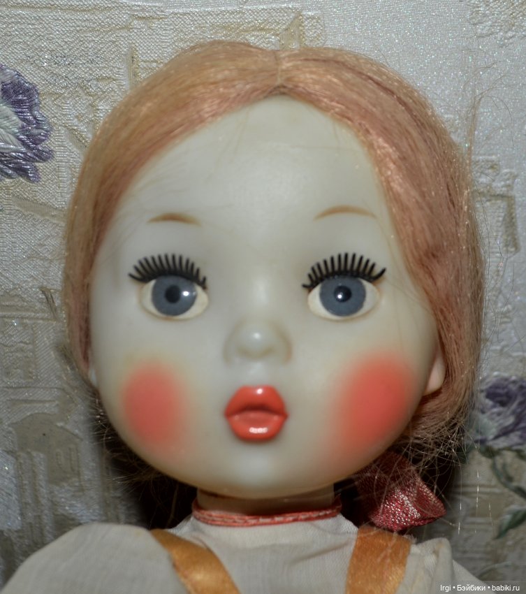 Кукла советская Машенька,Ленигрушка,ранняя,клеймо "мишка" (фото 7)