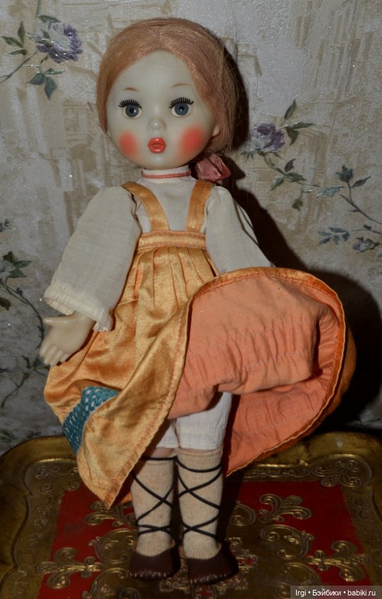 Кукла советская Машенька,Ленигрушка,ранняя,клеймо "мишка" (фото 5)