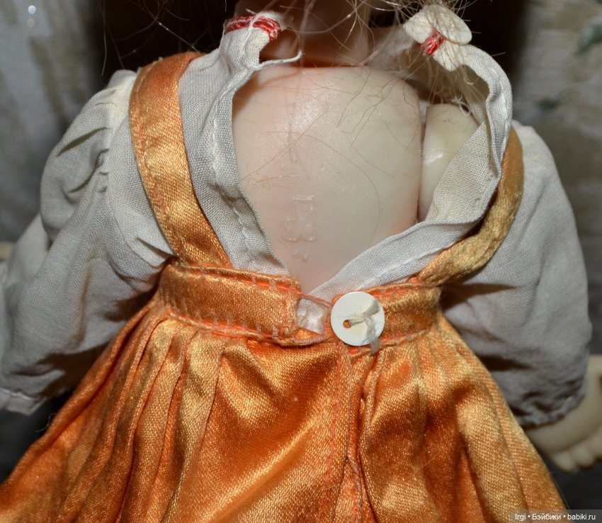Кукла советская Машенька,Ленигрушка,ранняя,клеймо "мишка" (фото 4)