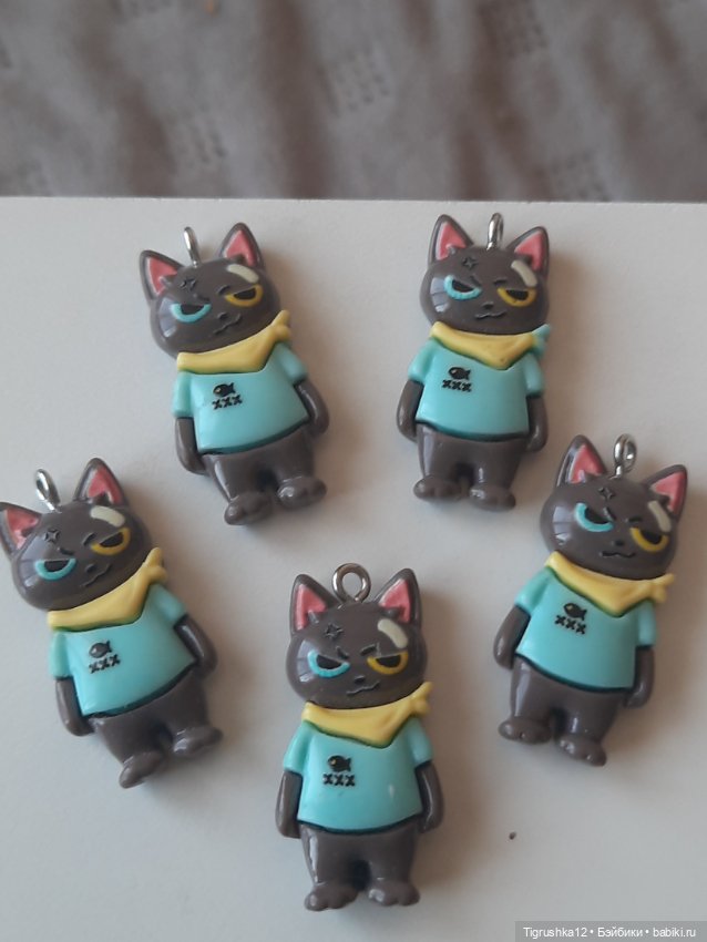 Подвески котики #1 — Миниатюра для кукол