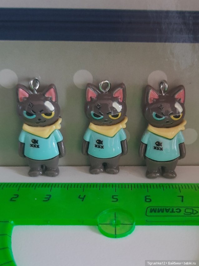 Подвески котики #1 — Миниатюра для кукол (фото 5)
