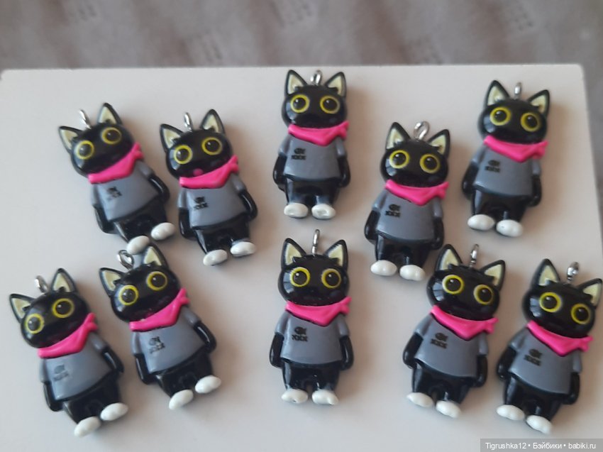 Подвески котики #2 — Миниатюра для кукол