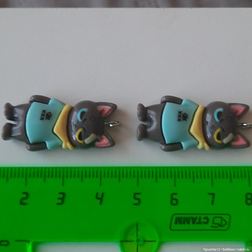 Подвески котики #1 — Миниатюра для кукол (фото 3)