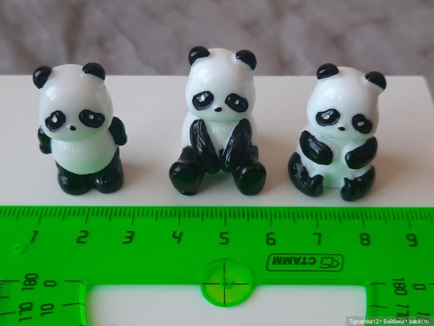 Пандочки лотом — Миниатюра для кукол (фото 6)