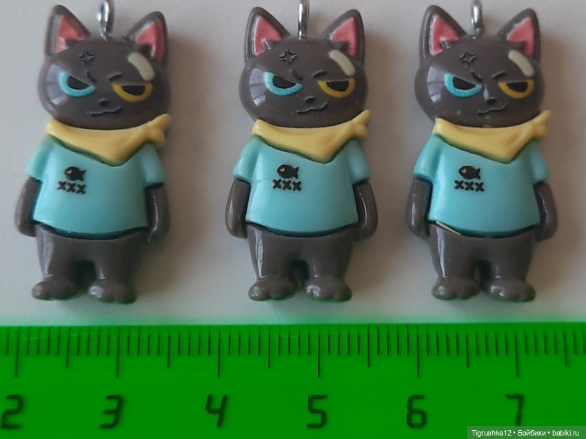 Подвески котики #1 — Миниатюра для кукол (фото 4)