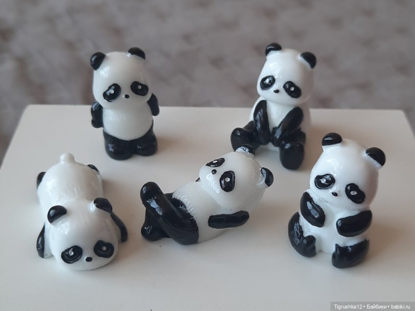 Пандочки лотом — Миниатюра для кукол (фото 2)