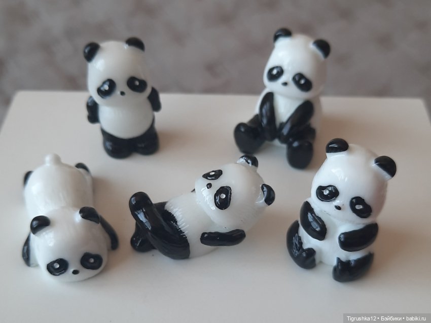 Пандочки лотом — Миниатюра для кукол (фото 4)