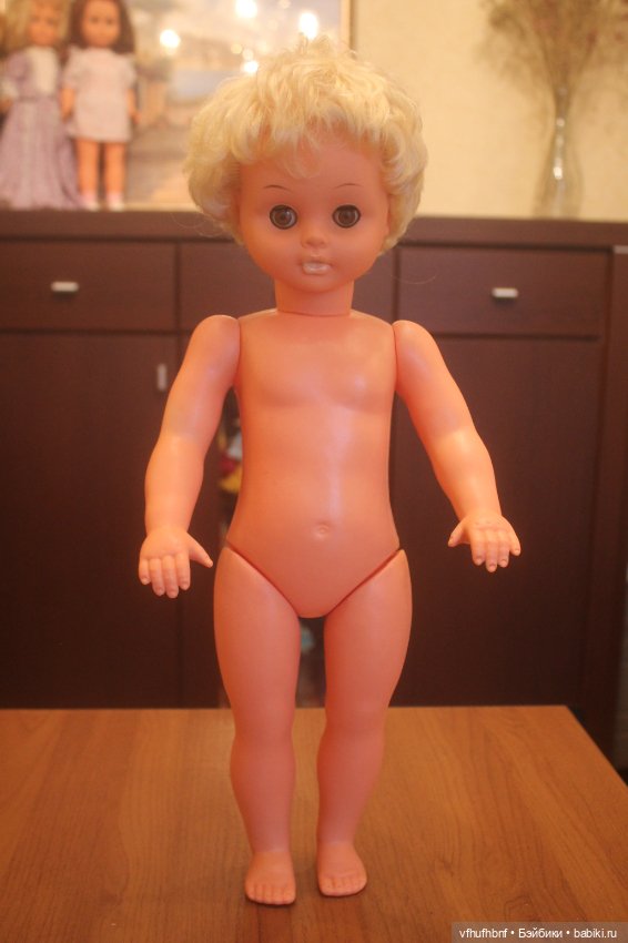 Кукла ГДР Демуза.50 см — Винтажные куклы и игрушки детства (фото 6)