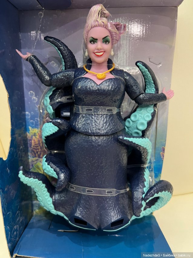 Урсула "Русалочка 2023" из набора с Тритоном (фото 8)