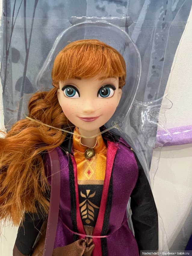 Анна из большого набора Холодное Сердце с доп. аутфитом (фото 2)