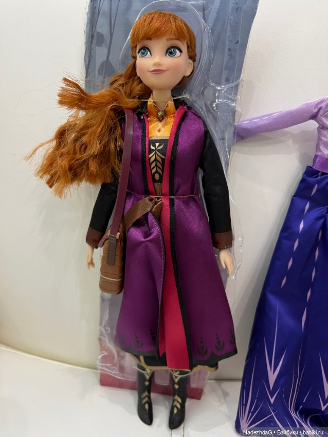 Анна из большого набора Холодное Сердце с доп. аутфитом (фото 4)
