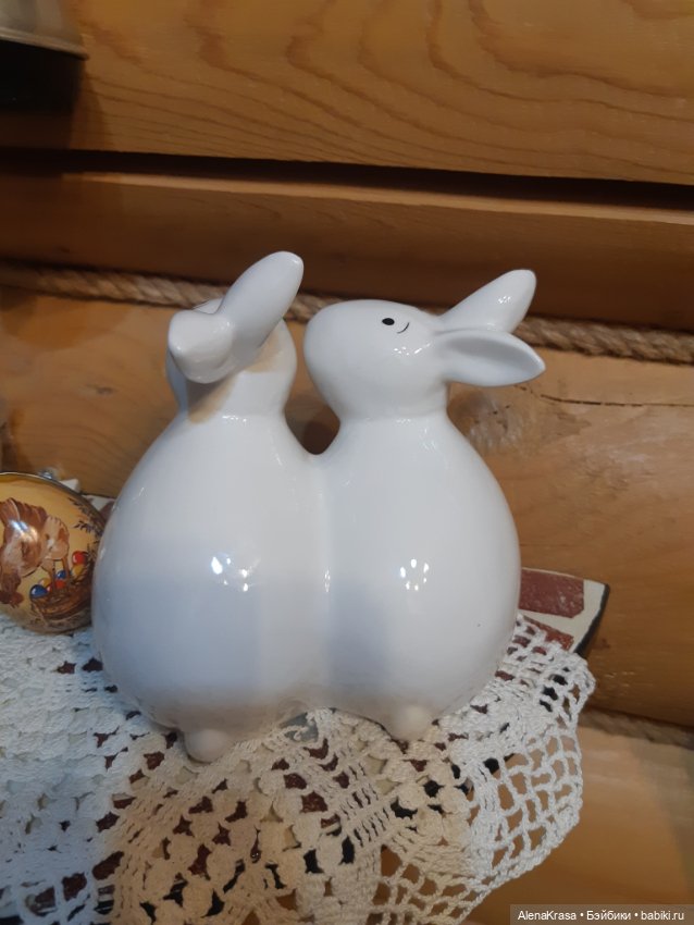 Зайчики — Статуэтки