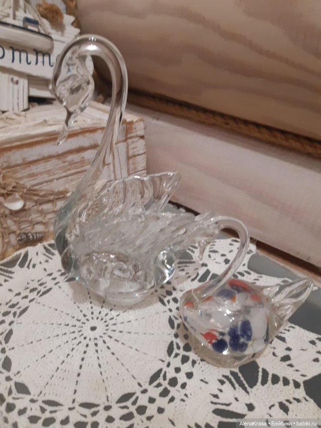 Статуэтки из стекла