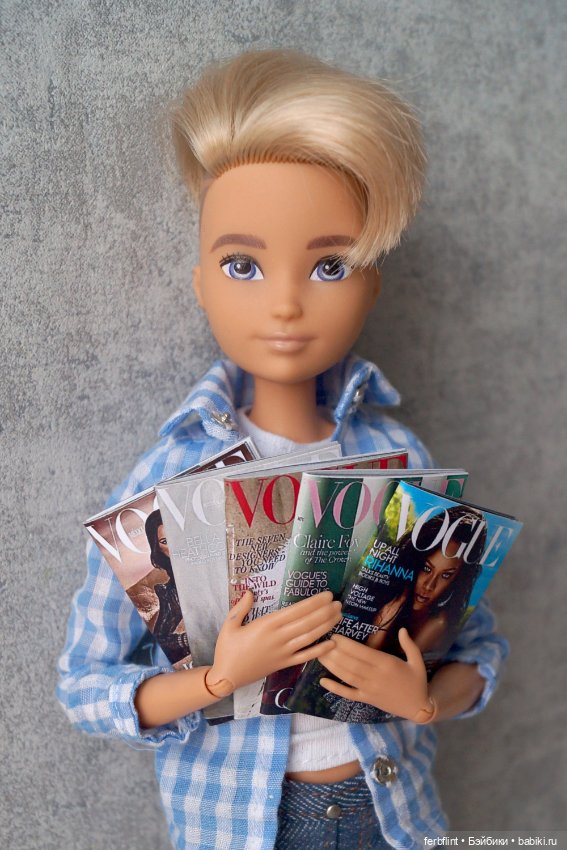 Набор журналов "Vogue" №3 (англ) масштаб 1:6 (фото 4)