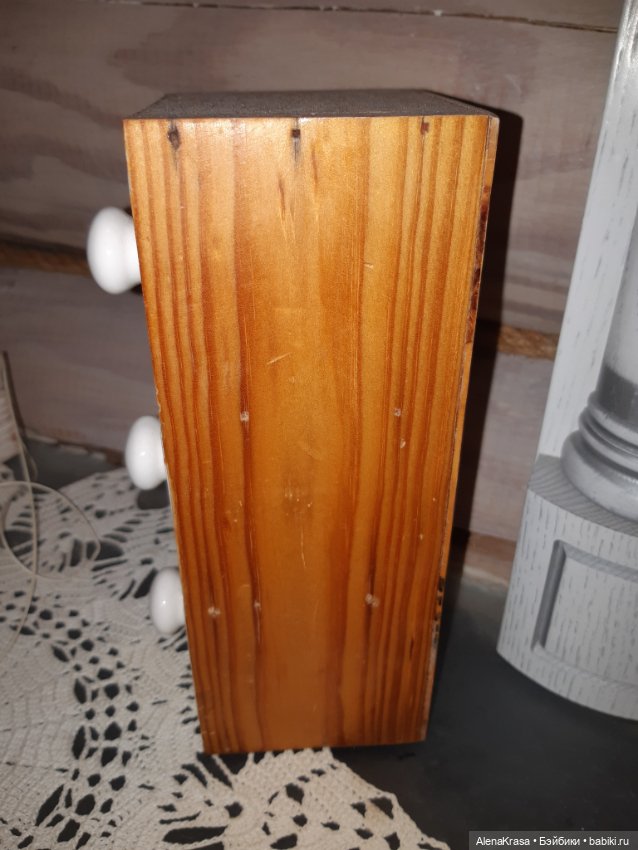 Комод дерево — Кукольная мебель (фото 4)