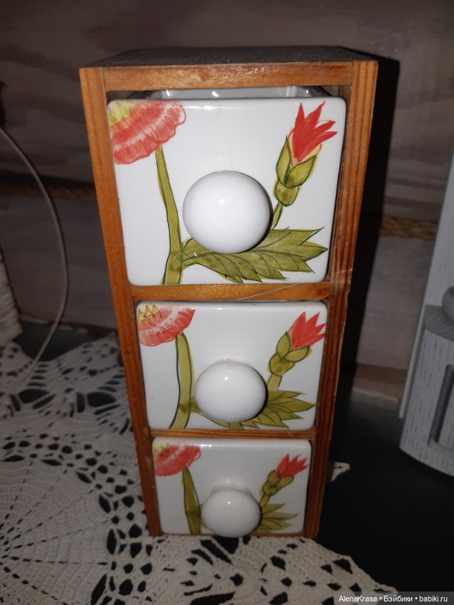 Комод дерево — Кукольная мебель (фото 3)