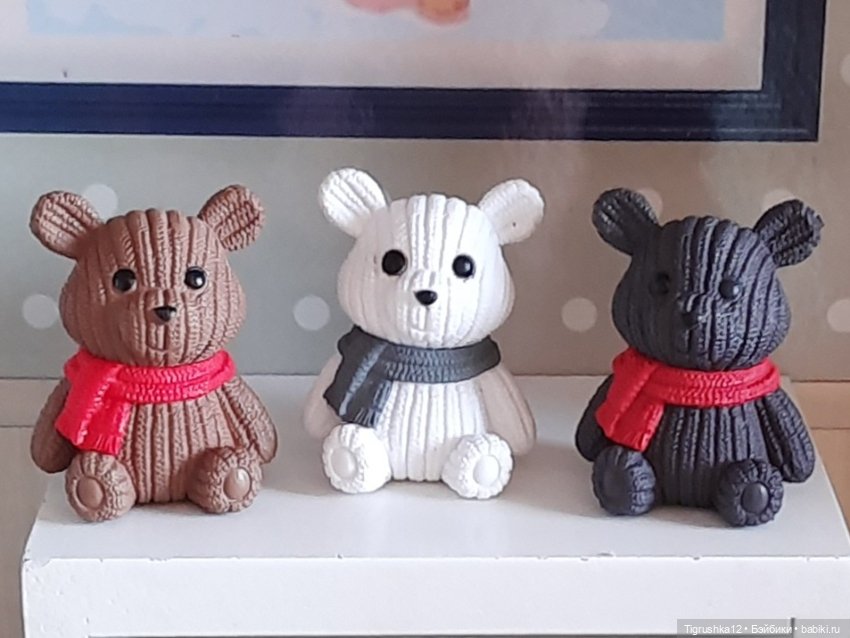 Мишки для кукол — Миниатюра для кукол