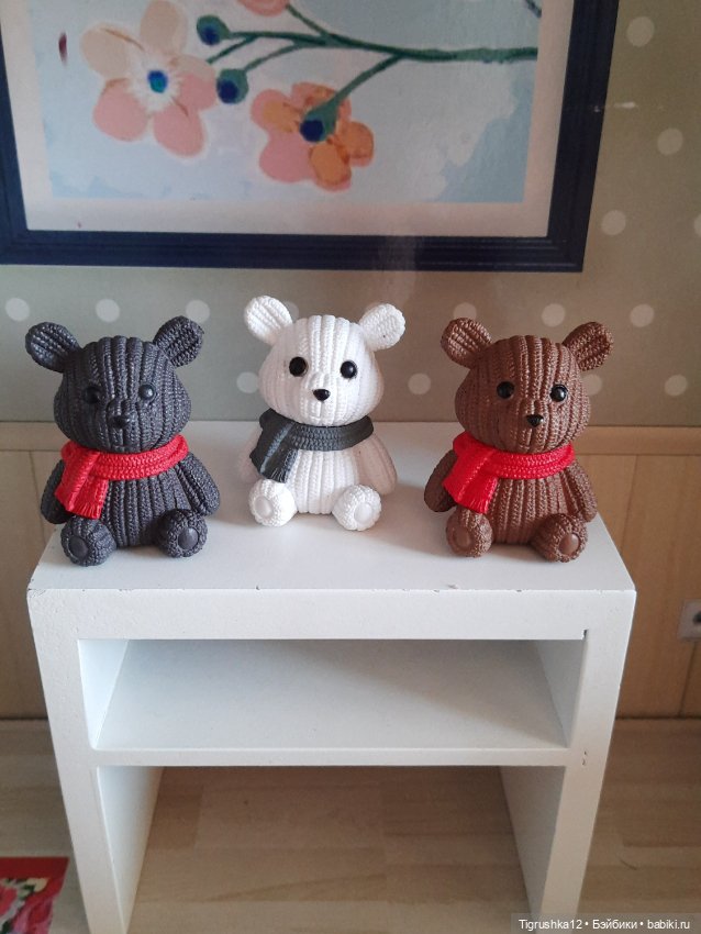 Мишки для кукол — Миниатюра для кукол (фото 4)