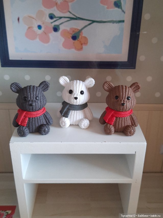 Мишки для кукол — Миниатюра для кукол (фото 3)