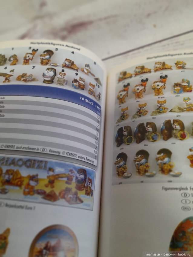 Каталог киндер сюрпризов — Аксессуары для кукол (фото 4)