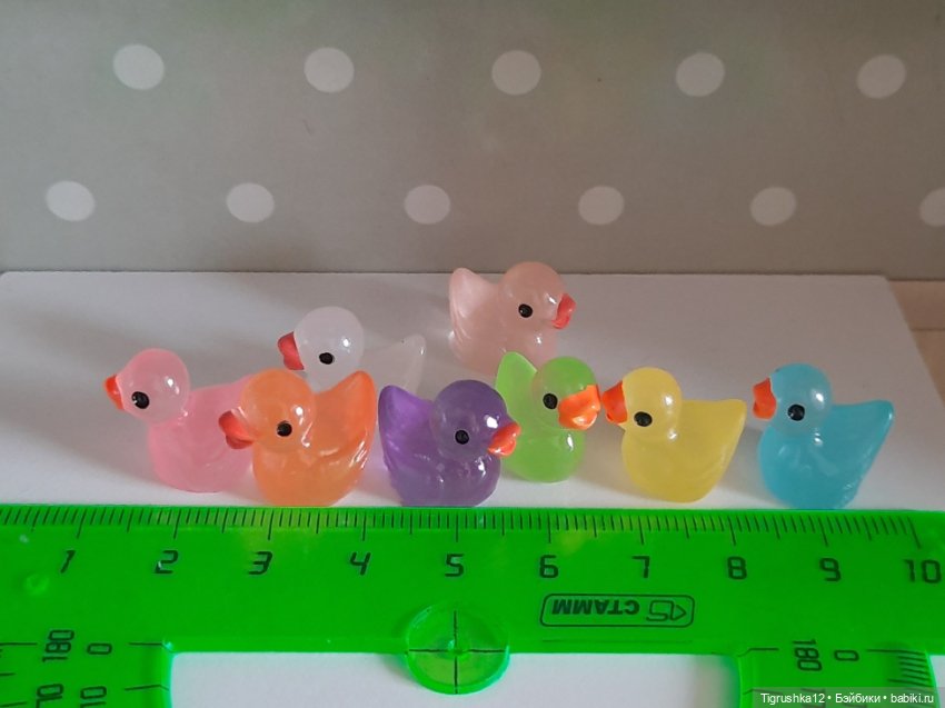 Уточки светятся — Миниатюра для кукол (фото 6)