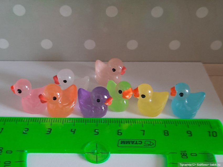 Уточки светятся — Миниатюра для кукол (фото 7)