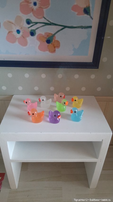 Уточки светятся — Миниатюра для кукол (фото 3)