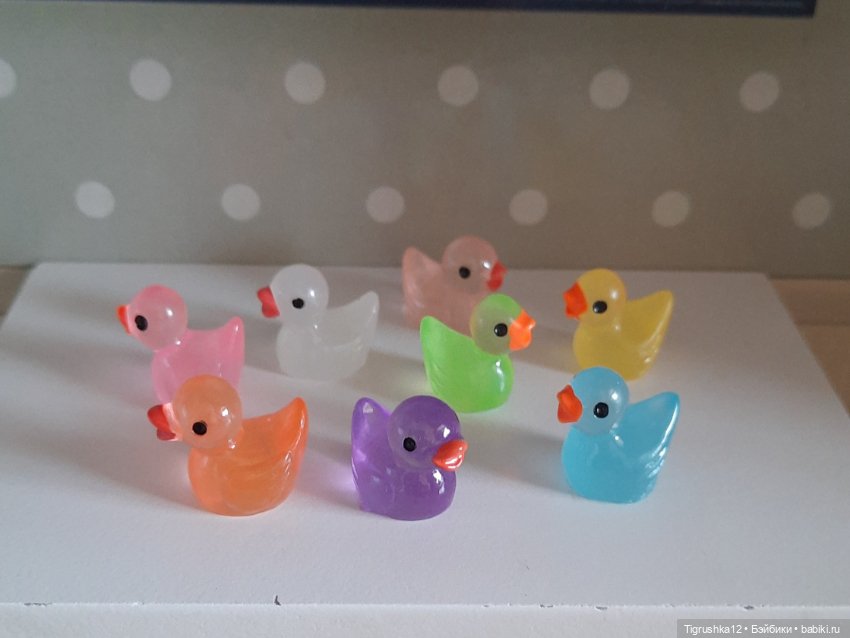 Уточки светятся — Миниатюра для кукол (фото 4)