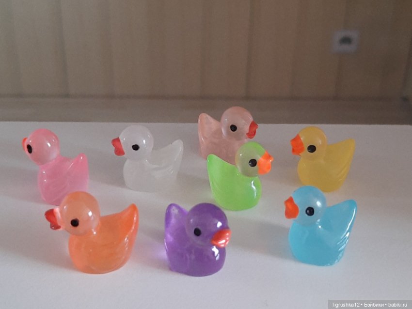 Уточки светятся — Миниатюра для кукол