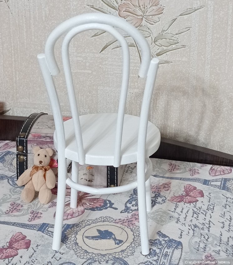 Кукольная мебель - Стул деревянный 1/4 купить в Шопике | Вязьма - 1145917