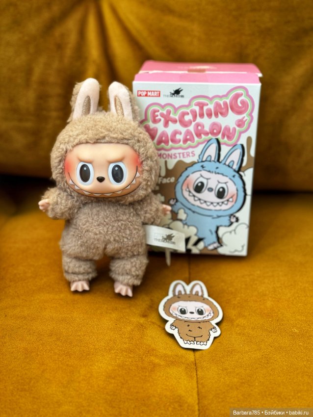 THE MONSTERS Exciting Macaron ぬいぐるみ シリーズ【ピース