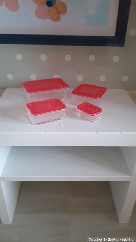 Набор контейнеров #2 — Миниатюра для кукол (фото 3)