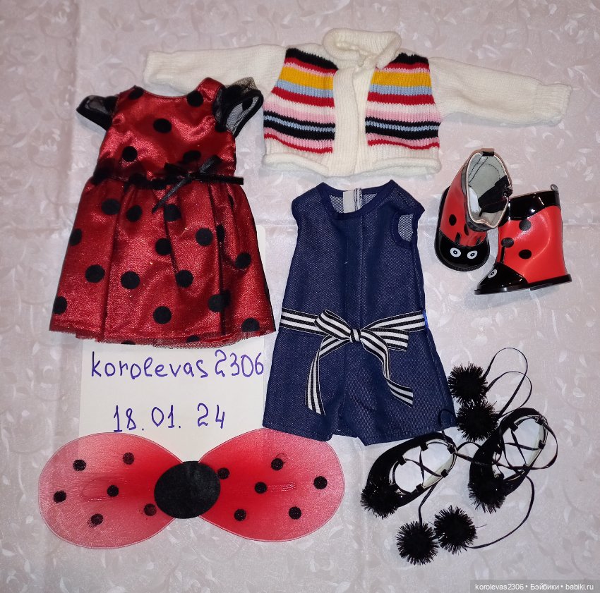 Частичный аутфит от Ханны леди Баг, Gotz (фото 2)