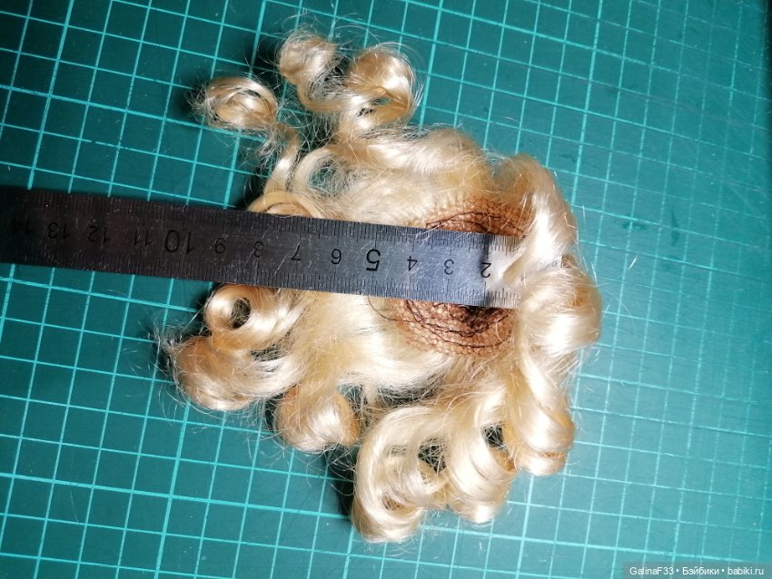 Парик из искусственных волос на сетке (фото 2)