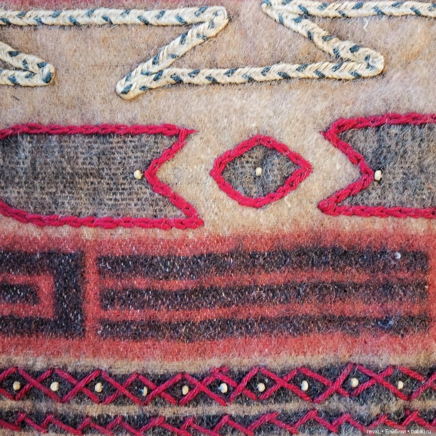 Винтажный индийский лоскут для пошива пальто в стиле шебби-шик (фото 2)