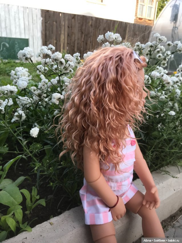 Голова от Ханны Готс Gotz+"ангорская козочка" (фото 7)