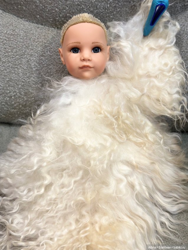 Голова от Ханны Готс Gotz+"ангорская козочка"