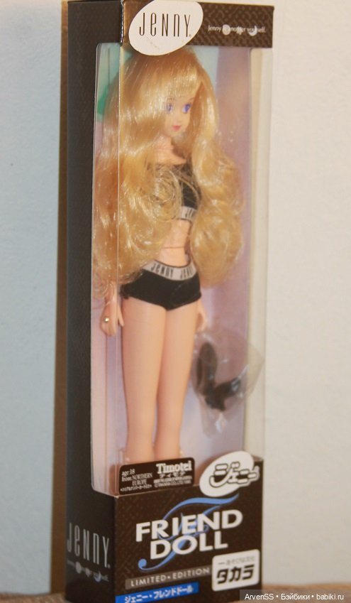 Винтажная подружка Дженни Тимотей компании Такара (фото 4)
