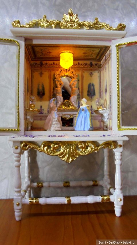 Миниатюрная комната в масштабе 1:12 (фото 3)