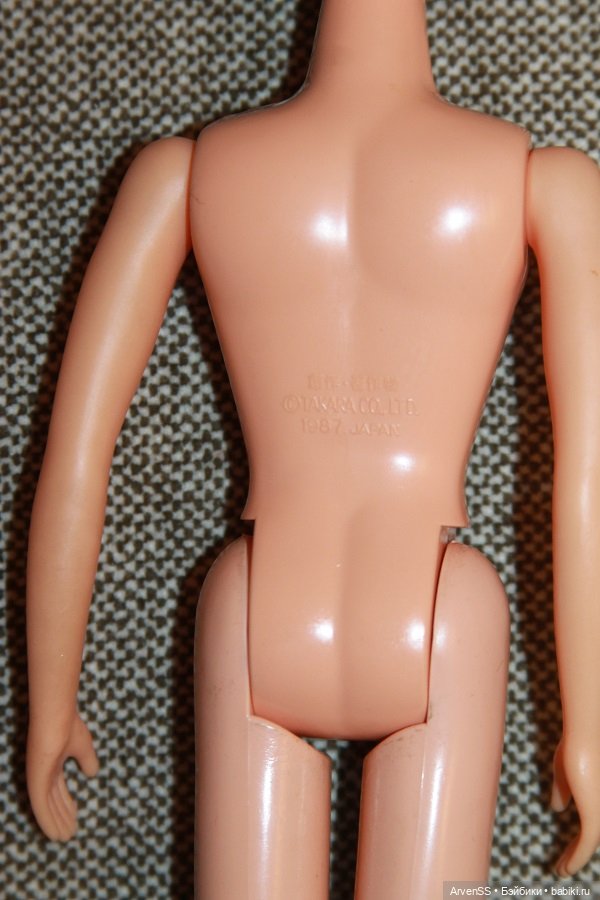 Винтажный парень Дженни Чарльз (Шарль) компании Такара