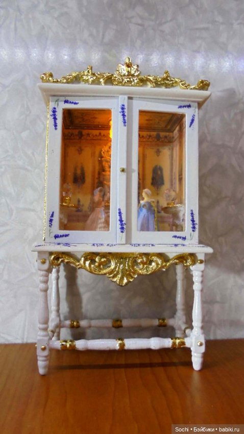 Миниатюрная комната в масштабе 1:12