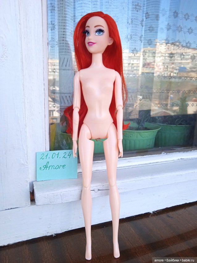 Ариэль с прошитыми ресничками (фото 6)