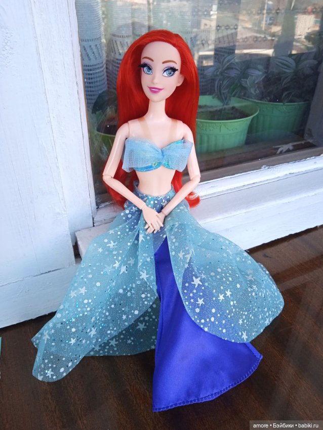 Ариэль с прошитыми ресничками (фото 2)