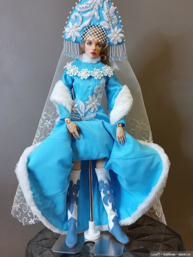 Сапожки в русском стиле на стопу 5 см (фото 7)