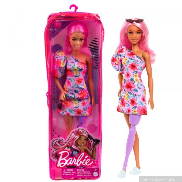 Барби Barbie fashionistas 189 (фото 7)