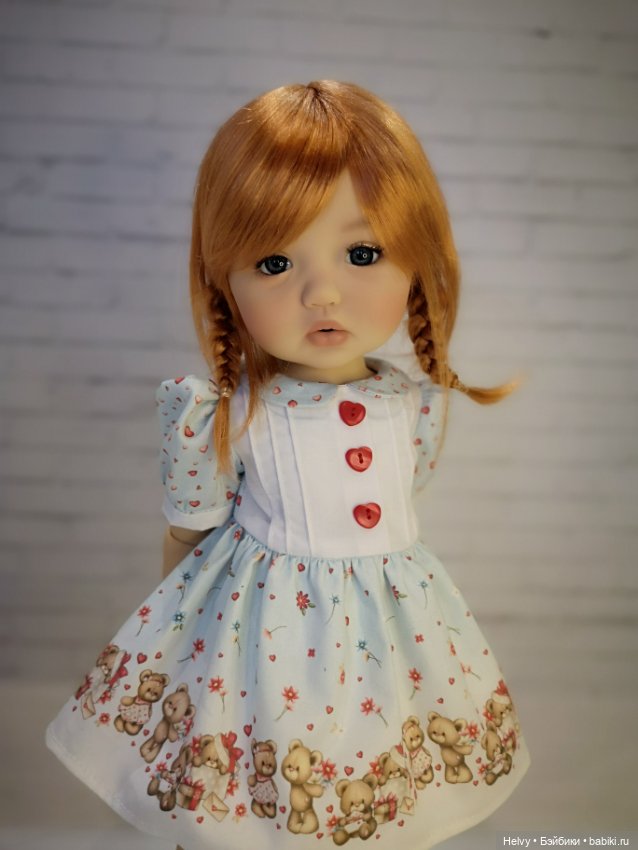 Платье для больших кукол Медоудолс (BB Meadowdolls)
